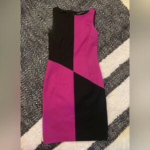 dolce & gabbana colorblock dress